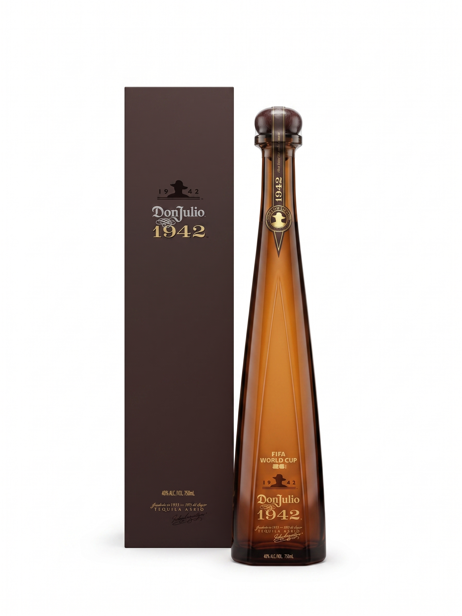 Don Julio 1942 Tequila ENGRAVED ORIGINAL FIFA LOGO WORLD CUP EDITION