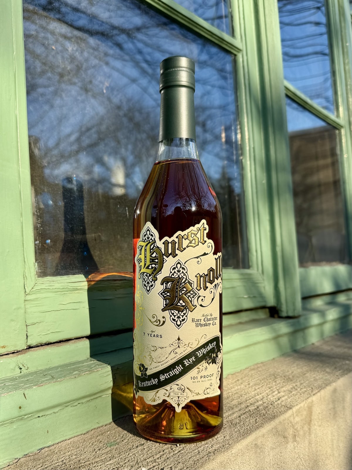 Rare Character Whiskey Hurst Knoll Kentucky Straight Rye