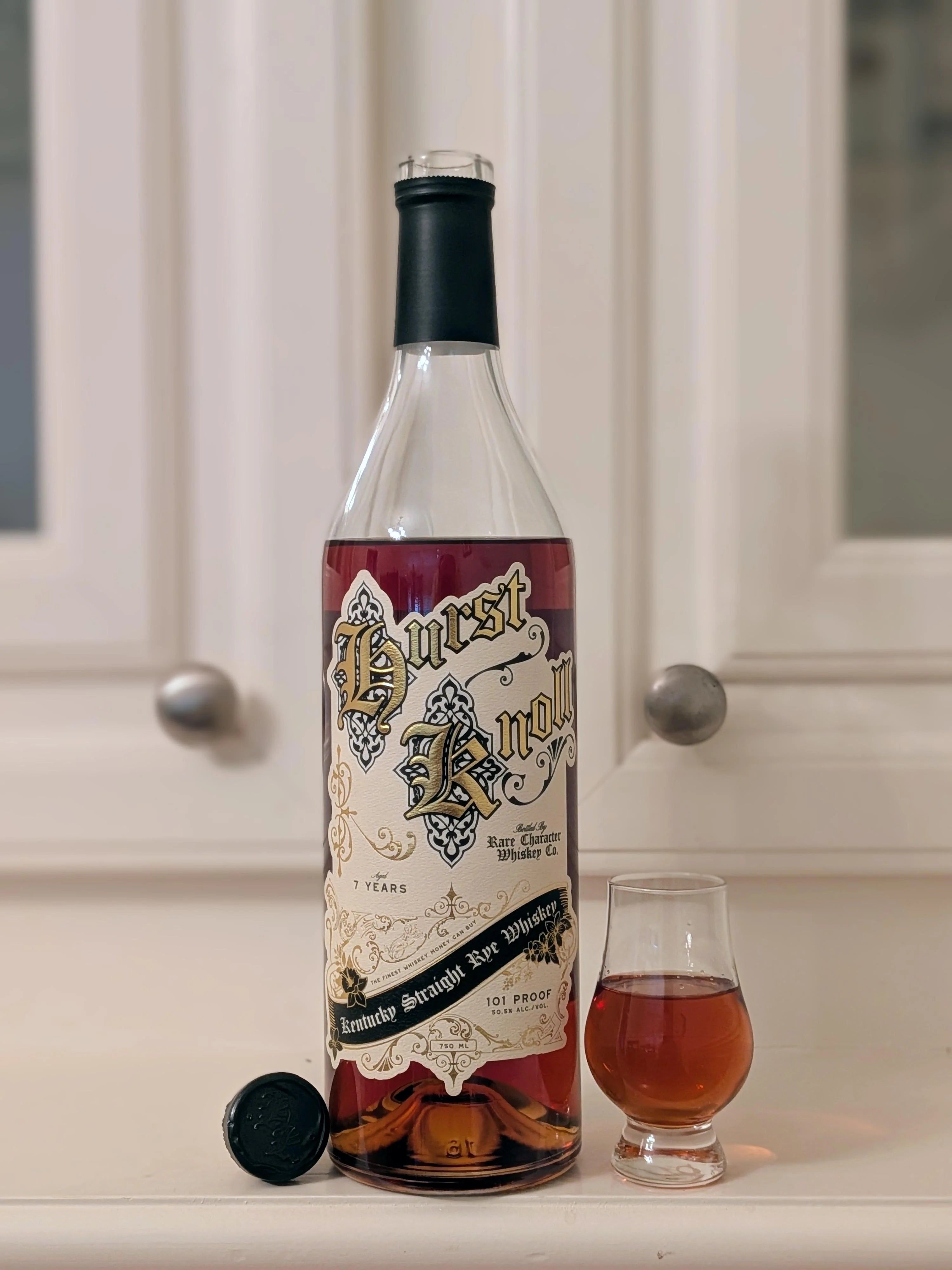 Rare Character Whiskey Hurst Knoll Kentucky Straight Rye