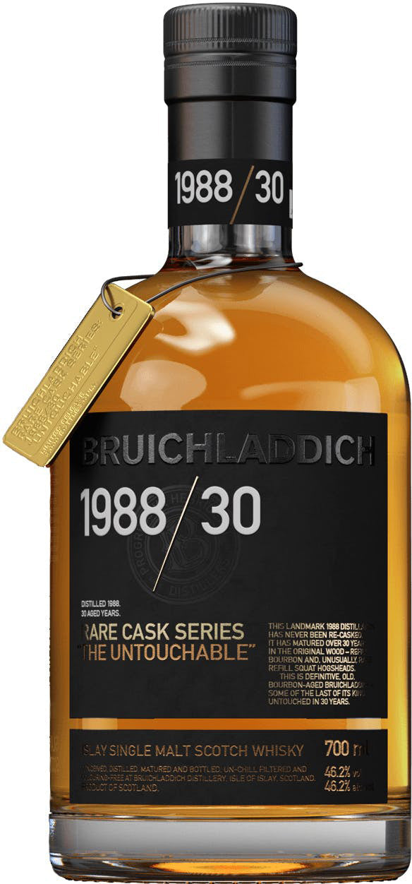 Bruichladdich Scotch Single Malt Rare Cask Series 1988 The Untouchable 30 Year