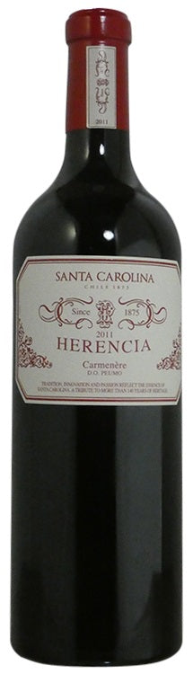 SANTA CAROLINA HERENCIA (CARMENERE) WOOD 2011